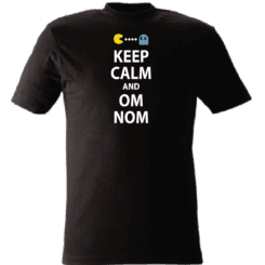 Keep Calm and Om Nom (Pac Man) 2