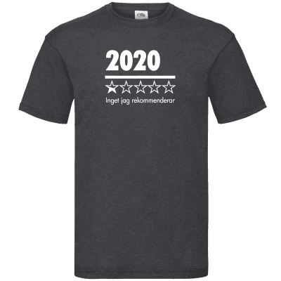 2020 – Inget jag rekommenderar 2