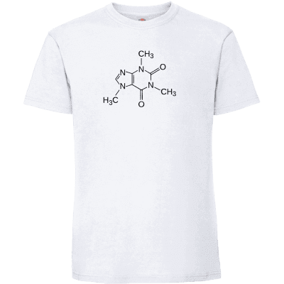 Koffein molekyl 3