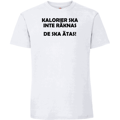 Kalorier ska inte räknas… 5