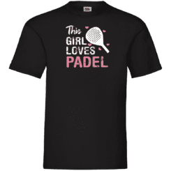 This girl loves padel