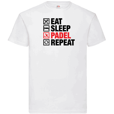 Eat sleep padel 8