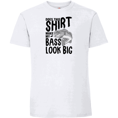 Does this shirt make my Bass look big 4