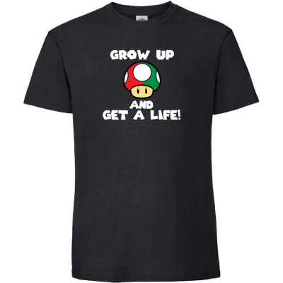 Grow up and get a life – Mario 4