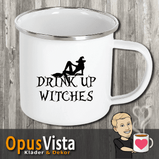Drink up witches – mugg