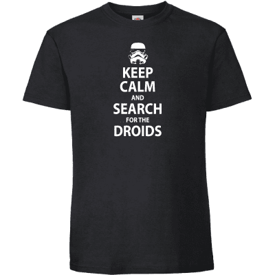 Keep Calm and Search for Droids 5