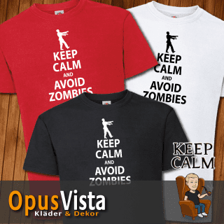 Keep Calm and Avoid Zombies