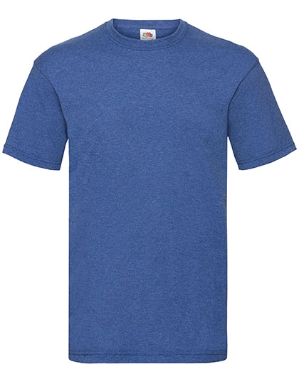 Blå melerad t-shirt