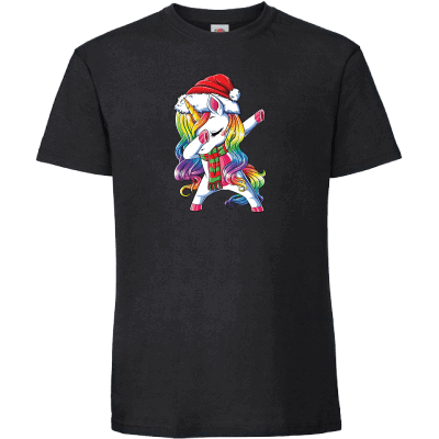 Dabbing Santa Unicorn 5