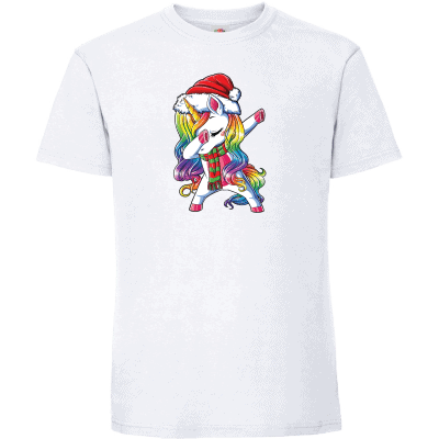 Dabbing Santa Unicorn 6